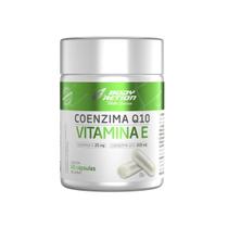 Coenzima Q10 + Vitamina E 60 Cápsulas Bodyaction