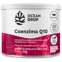 Coenzima Q10 + Vitamina E Vegano (60 Capsulas) - Ocean Drop Coenzima Q10 + Vitamina E Vegano (60 Capsulas) - Ocean Drop