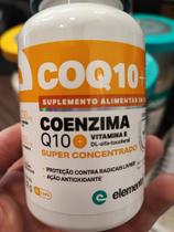Coezima q10 200 mg por cápsula elemento puro