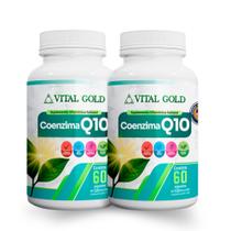 COEZIMA Q10 - 500mg (60 Cápsulas) VITAL GOLD COEZIMA Q10 - 500mg (60 Cápsulas) VITAL GOLD