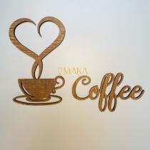Coffe e xicara em mdf antiqua Coffe e xicara em mdf antiqua