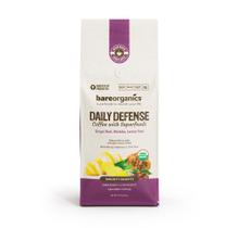 Coffee bareOrganics Artisan Ground DAILY DEFENSE 300 ml Dark Roast Coffee bareOrganics Artisan Ground DAILY DEFENSE 300 ml Dark Roast