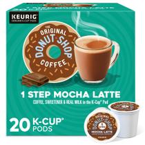 Coffee K-Cup Pods The Original Donut Shop Mocha Latte 20 quilates