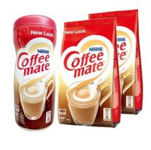 Coffee Mate Nestlé Refil 2kg + Embalagem Tubo 400gr