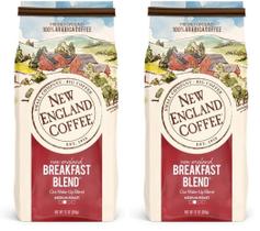 Coffee New England Breakfast Blend Medium Roast 340g, pacote com 2