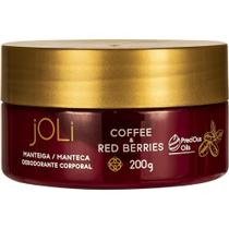 Coffee & Red Berries Manteiga Desodorante Corporal 200g - JOLI