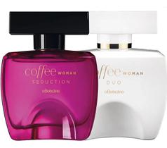 Coffee Woman Duo Desodorante Colônia 100ml e Coffe Seduction Woman Desodorante Colônia 100Ml