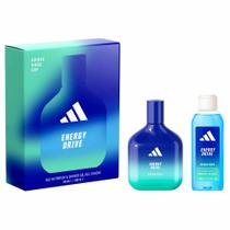 Coffret Adidas Vibes Energy Drive Kit - Perfume Masculino + Shower Gel Coffret Adidas Vibes Energy Drive Kit - Perfume Masculino + Shower Gel