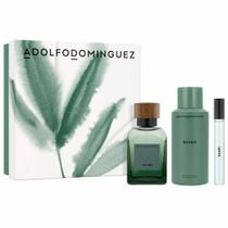 Coffret Adolfo Dominguez Kit - Perfume Bambú EDP + Deocolônia + Travel Size