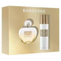 Coffret Banderas Her Golden Secret Kit - Perfume Feminino + Desodorante Spray Coffret Banderas Her Golden Secret Kit - Perfume Feminino + Desodorante Spray
