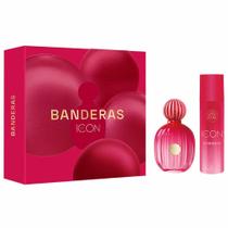 Coffret Banderas Kit - Perfume Feminino The Icon EDP + Dêo Colônia