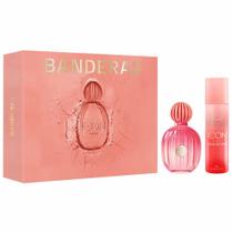 Coffret Banderas The Icon Splendid Kit - Perfume Feminino EDP + Desodorante Spray 24h