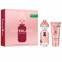 Coffret Benetton Kit - Perfume Blush Cherry Benetton United Colors Sisterland + Body Lotion