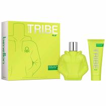 Coffret Benetton Kit - Perfume United Colors We are Tribe Play EDT + Gel de Banho