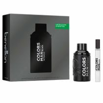 Coffret Benetton Man Black United Colors Kit - Perfume Masculino EDP + Travel Size Coffret Benetton Man Black United Colors Kit - Perfume Masculino EDP + Travel Size