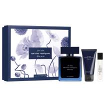 Coffret Bleu Noir For Him Narciso Rodriguez Kit - Perfume Masculino EDP + Gel De Banho + Mini