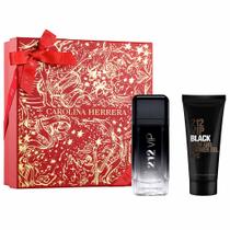 Coffret Carolina Herrera Kit - Perfume 212 Vip Men Black + Gel de Banho
