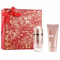 Coffret Carolina Herrera Kit - Perfume 212 Vip Rose + Creme Corporal