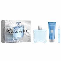 Coffret Chrome Azzaro Kit - Perfume Masculino EDT + Gel de Banho + Travel Size Coffret Chrome Azzaro Kit - Perfume Masculino EDT + Gel de Banho + Travel Size