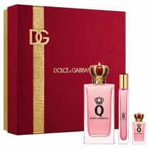 Coffret Dolce&Gabbana Q By Kit - Perfume EDP + Travel Size + Miniatura Coffret Dolce&Gabbana Q By Kit - Perfume EDP + Travel Size + Miniatura