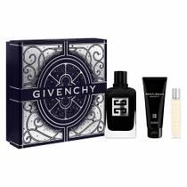 Coffret Givenchy Gentleman Kit - Perfume Society EDP + Gel de Banho + Travel Spray