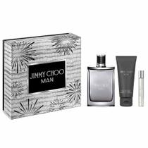 Coffret Jimmy Choo Man Kit - Perfume Masculino EDT + Travel Size + Sabonete Liquido