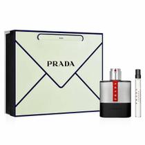 Coffret Luna Rossa Carbon Prada Kit - Perfume Masculino EDT + Travel Size
