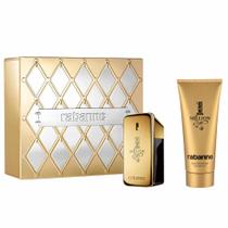 Coffret Rabanne 1 Million Kit - Perfume Masculino EDT + Gel de Banho Coffret Rabanne 1 Million Kit - Perfume Masculino EDT + Gel de Banho