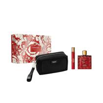 Coffret Versace Eros Flame + Travel Size 10ml + Necessaire Coffret Versace Eros Flame + Travel Size 10ml + Necessaire