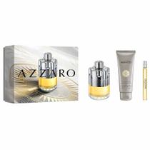 Coffret Wanted Azzaro Kit - Perfume Masculino EDT + Gel de Banho + Travel Size
