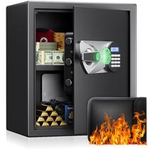 Cofre biométrico BlackSmith 45L Home Security à prova de fogo