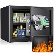Cofre biométrico BlackSmith Home 1.0 Cub - Impressão digital preta Cofre biométrico BlackSmith Home 1.0 Cub - Impressão digital preta
