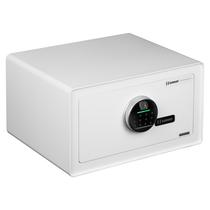 Cofre biométrico corte laser, com entrada p/ bateria 9V e luz interior cor branca Mod E9008E Cofre biométrico corte laser, com entrada p/ bateria 9V e luz interior cor branca Mod E9008E