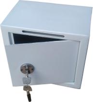 Cofre Boca De Lobo Pequeno Com Chave 20x20x15 Axlxp