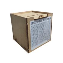 Cofre Caixa Tipo Urna - Desafio Junte Dinheiro Em 200 Depósitos