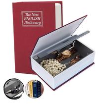 Cofre Camuflado Forma De Livro Dicionário Com Chave