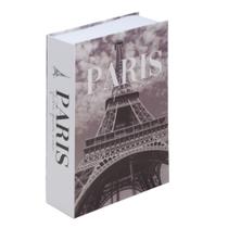 Cofre Camuflado Formato de Livro Discionario com Chave Porta Joias de Luxo Discreto Tamanho 18 x 11,5 x 5,5 cm