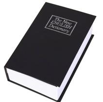Cofre Camuflado Formato de Livro Discreto Porta Jóias Com Chave 18x11cm