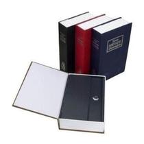 Cofre Camuflado Formato Livro Dicionário 2 chaves Preto