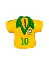 Cofre Cofrinho Camisa De Futebol Brasil