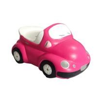 Cofre Cofrinho Carro de Boneca Pink em Ceramica