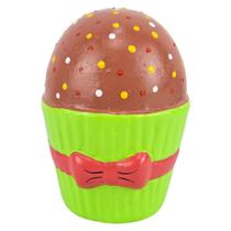 Cofre Cofrinho Cupcake Fake Verde Decoração Mesa Festa