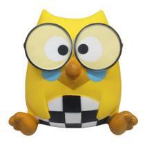 Cofre Cofrinho De Brinquedo Bubu E As Corujinhas Coruja Moeda Biel Adijomar