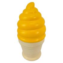 Cofre De Gesso Criativo Infantil Sorvete Amarelo Presente