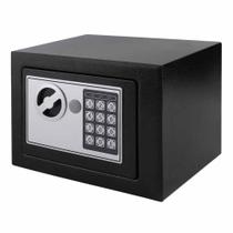 Cofre de segunça eletronica digital teclado com fechadura e senha chave em aco Cofre de segunça eletronica digital teclado com fechadura e senha chave em aco