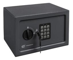 Cofre De Sobrepor Em Aço Com Senha 28X20X18Cm - Cinza Cofre De Sobrepor Em Aço Com Senha 28X20X18Cm - Cinza