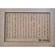 Cofre Desafio 10mil 5mil 1mil Caixa Dinheiro De Madeira Método Japonês Escolha seu Objetivo