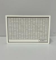 Cofre Desafio Meta de 10 Mil em MDF Branco Cofre Desafio Meta de 10 Mil em MDF Branco