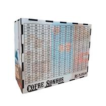 Cofre Desafio Realizar Sonhos Meta Junte 20 Mil Cofrinho Em MDF