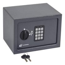 Cofre Digital Aço Senha E Chave 18X28X20Cm - 9 Litros Cofre Digital Aço Senha E Chave 18X28X20Cm - 9 Litros